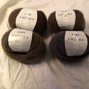 Bundle of 4 skeins of Lang Colora yarn - NEW with tags (NWT)
